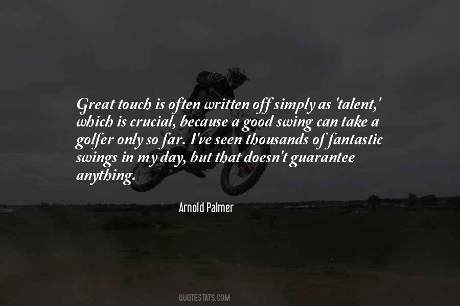 Quotes About Arnold Palmer #886958