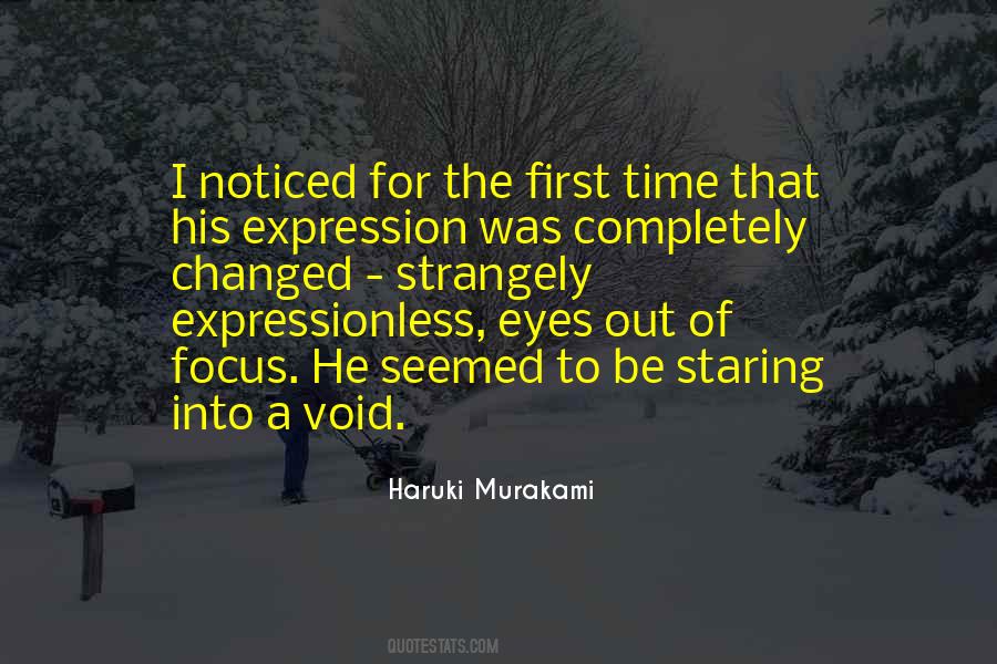 Staring Into His Eyes Quotes #533427