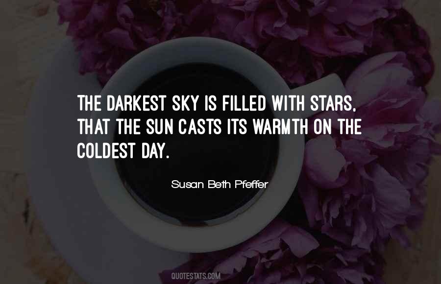 Stars On The Sky Quotes #1143120