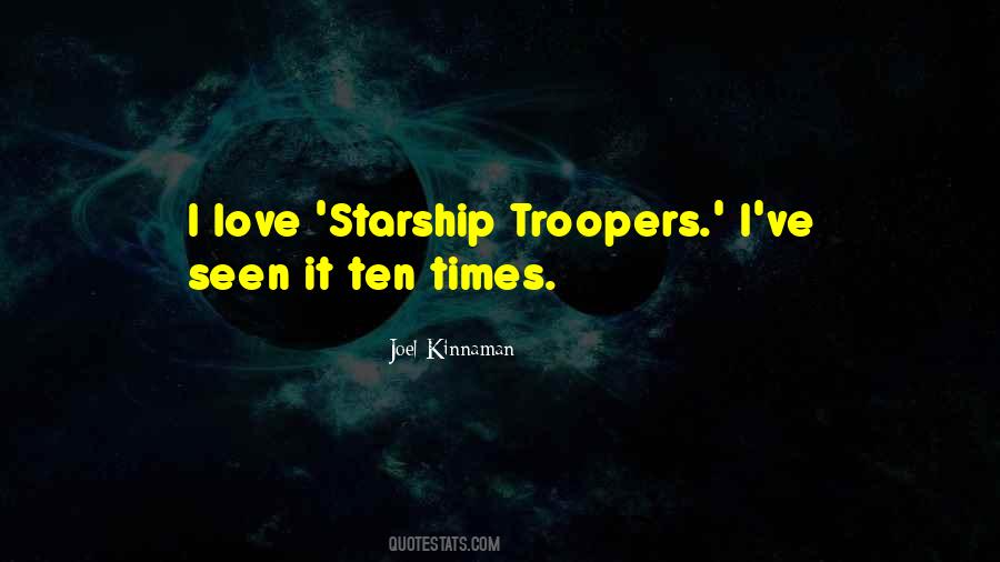 Starship Troopers Quotes #1802217