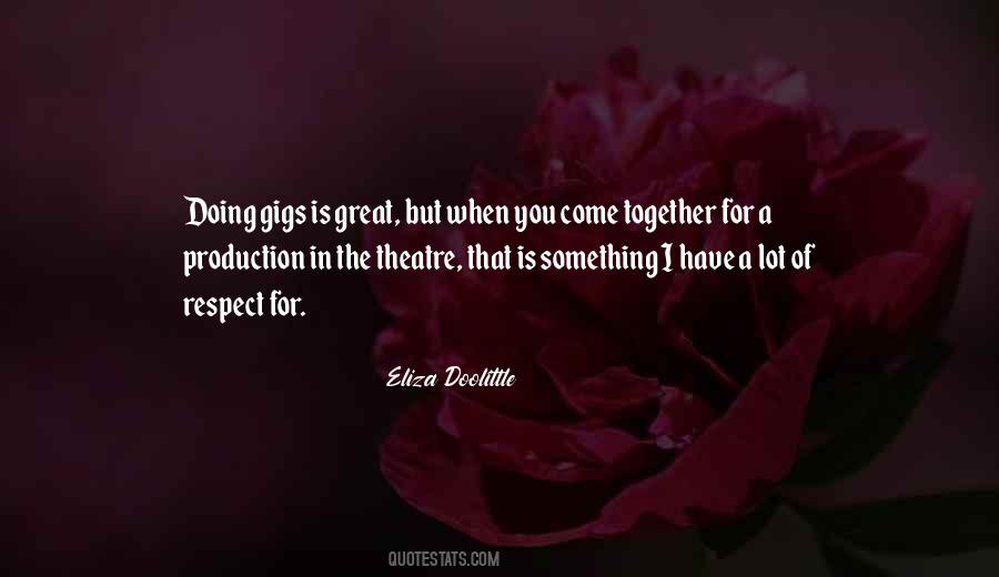 Quotes About Eliza Doolittle #132567