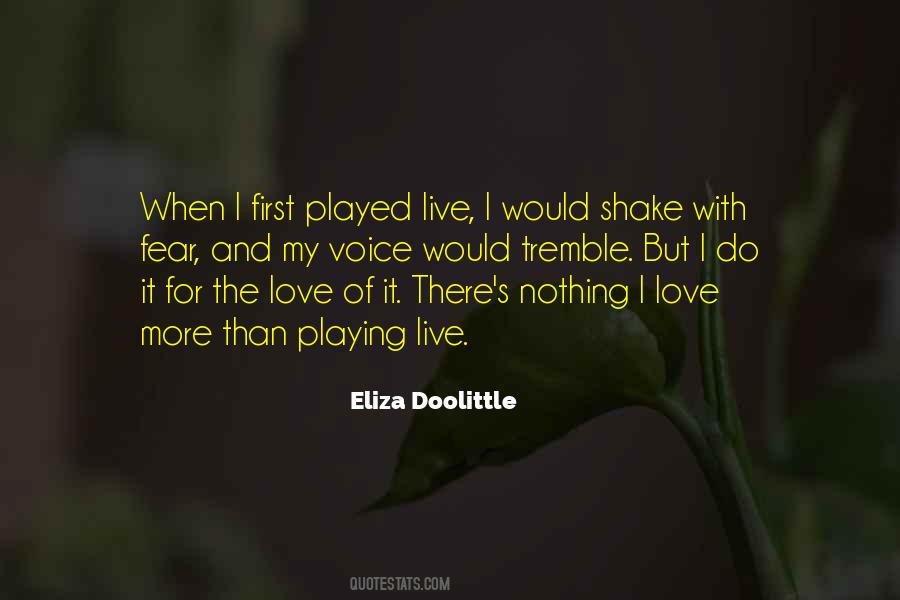Quotes About Eliza Doolittle #1696776