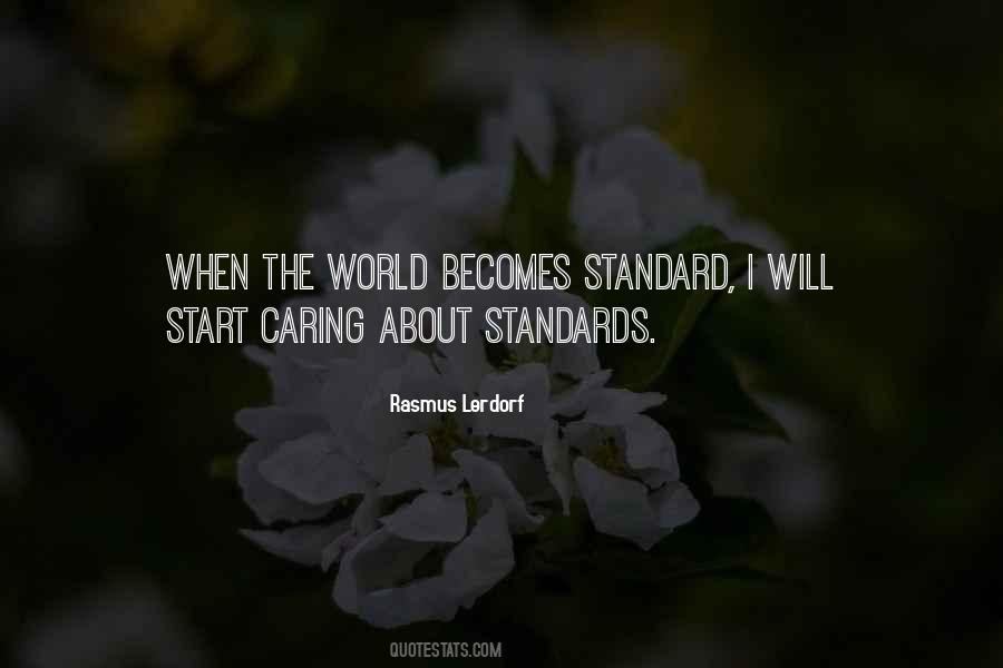 Start Caring Quotes #1089713