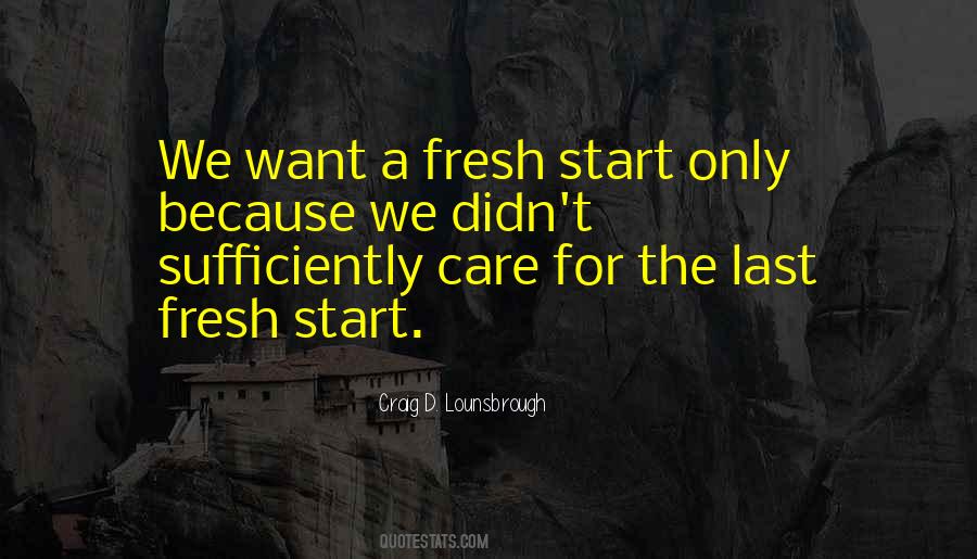 Start Caring Quotes #1235334
