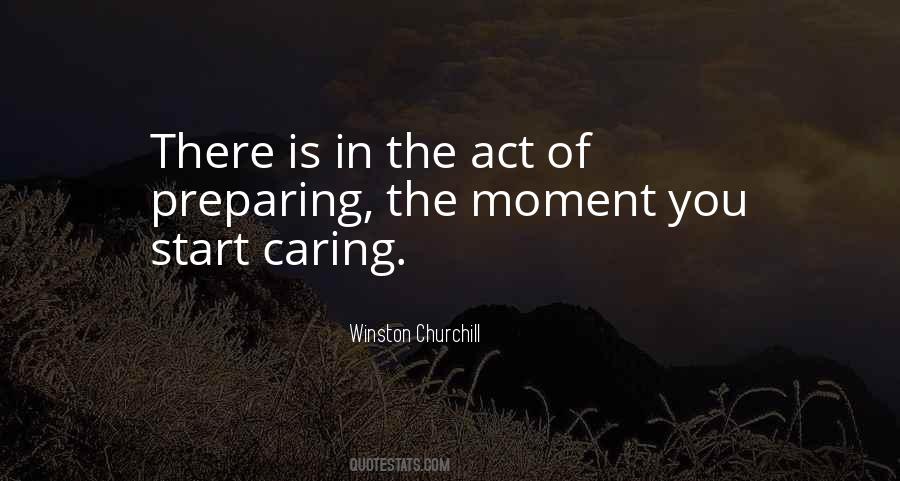 Start Caring Quotes #1840335