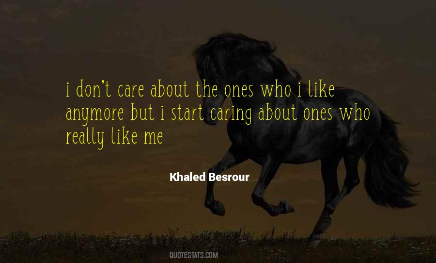 Start Caring Quotes #415226