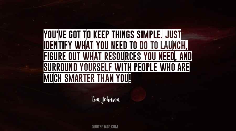 Quotes About Tim Johnson #1047192