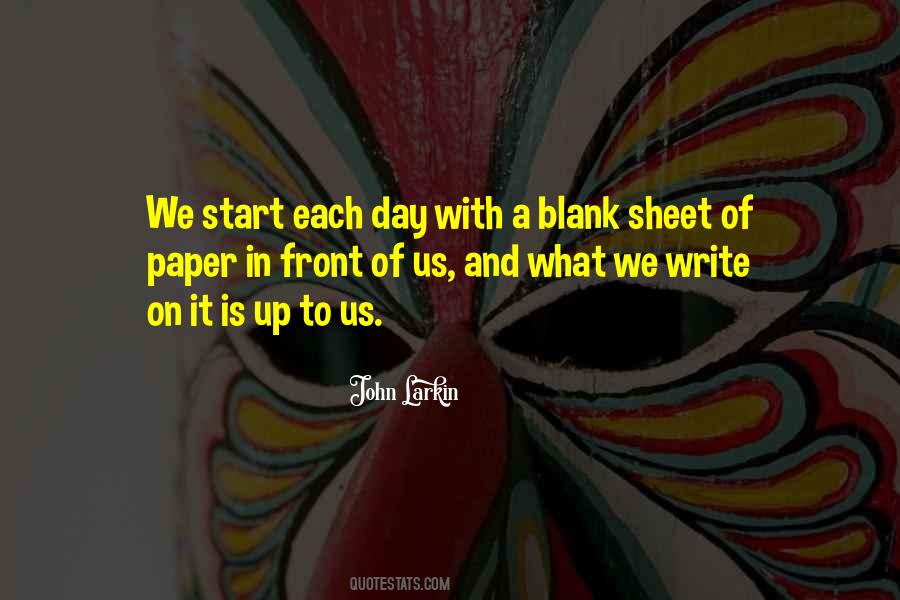 Start Each Day Quotes #330666