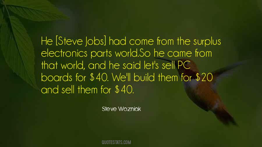 Quotes About Steve Wozniak #305322