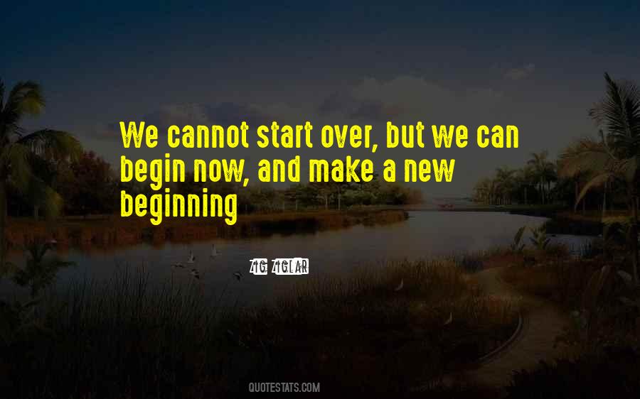Start Over New Quotes #1343235