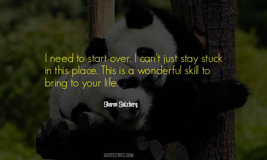 Start Over Quotes #24096