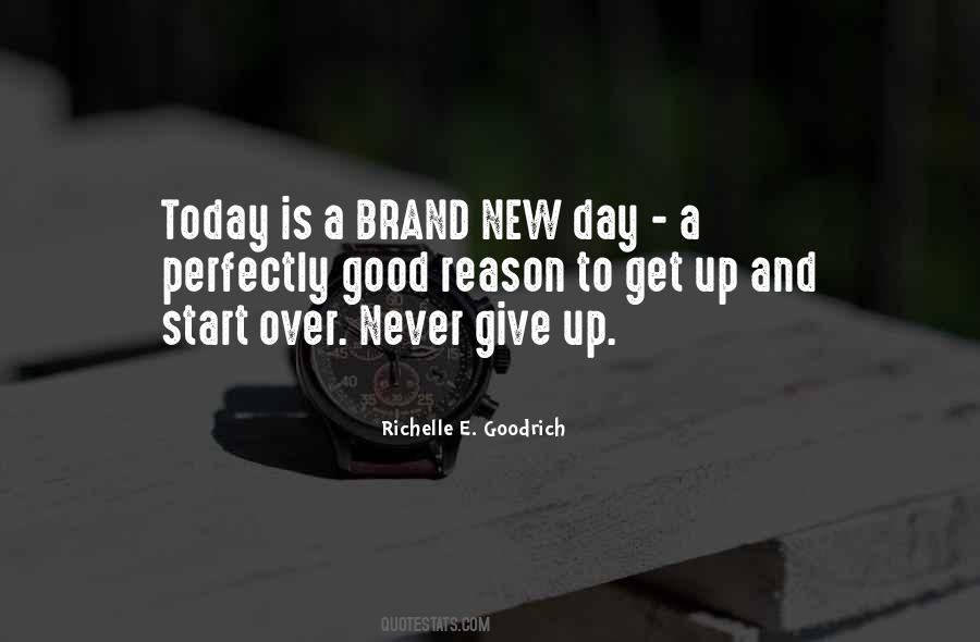 Start Over Today Quotes #194936