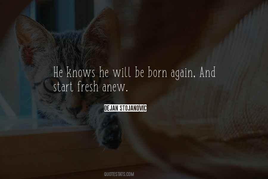 Start To Live Again Quotes #22118