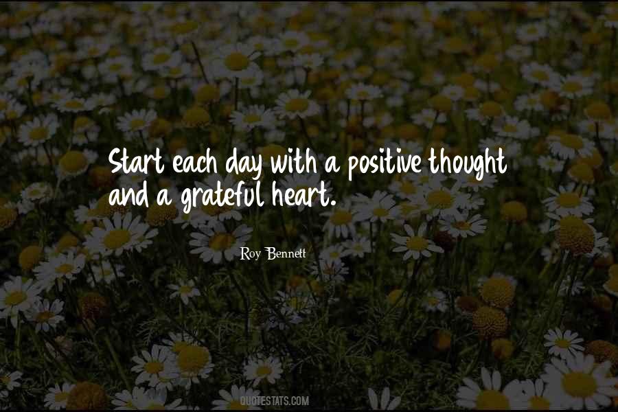 Start Your Day With Positive Thoughts Quotes #1103889