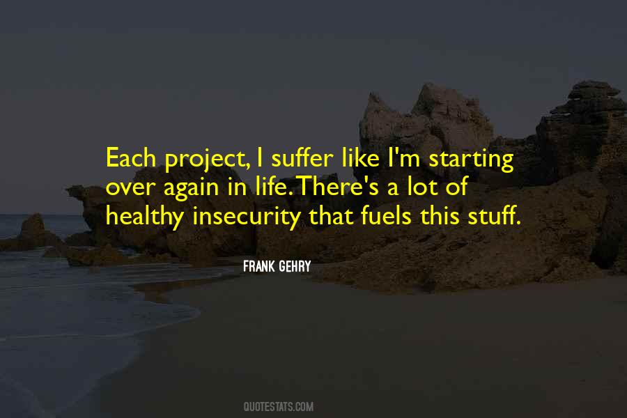 Starting Life Over Again Quotes #597155