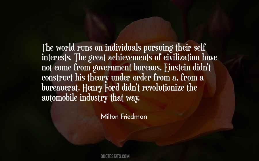 Quotes About Milton Friedman #182592