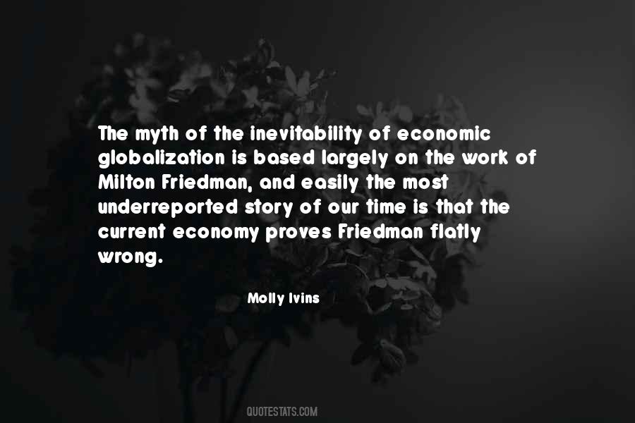 Quotes About Milton Friedman #837960