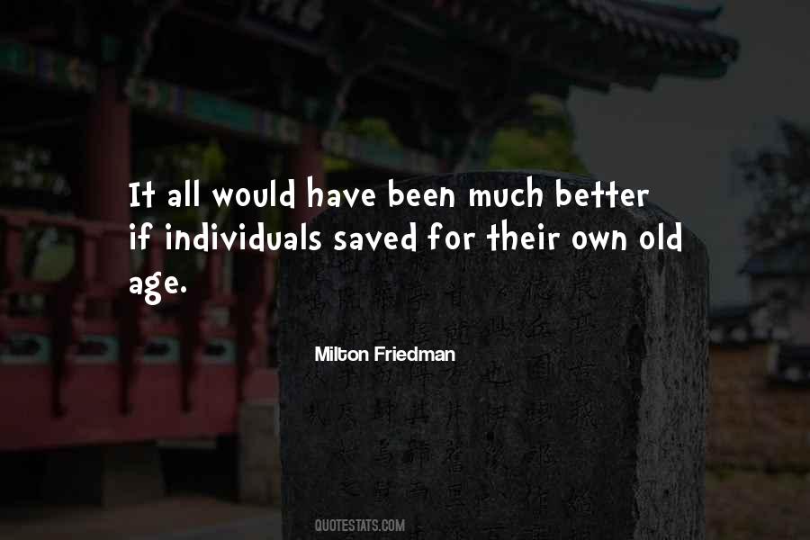 Quotes About Milton Friedman #98628