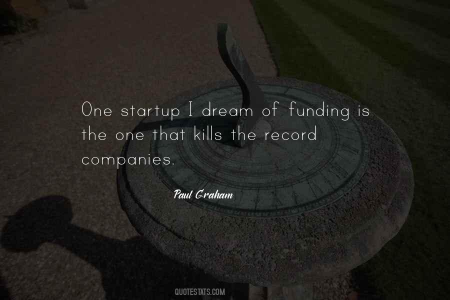 Startup Funding Quotes #1034014