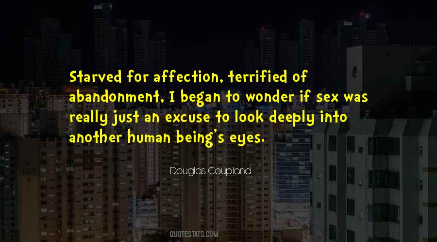 Starved For Affection Quotes #832267