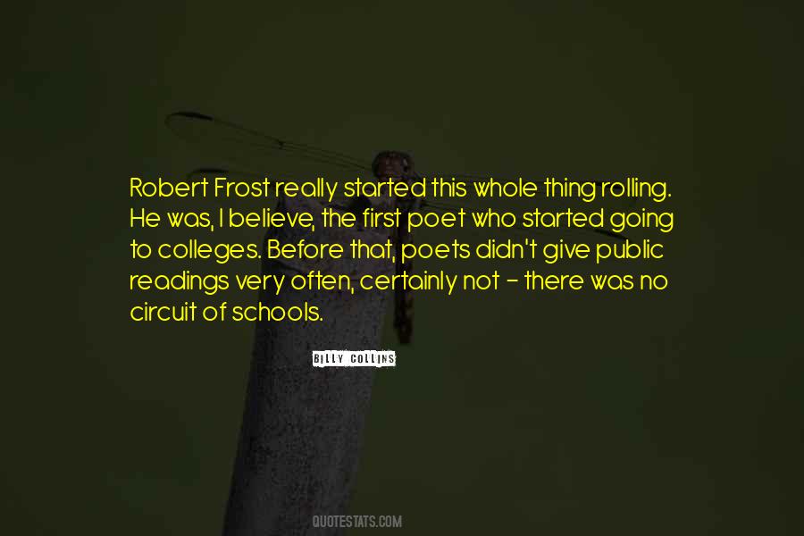 Quotes About Robert Frost #651426