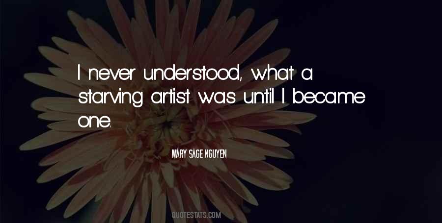 Starving Artist Quotes #272233