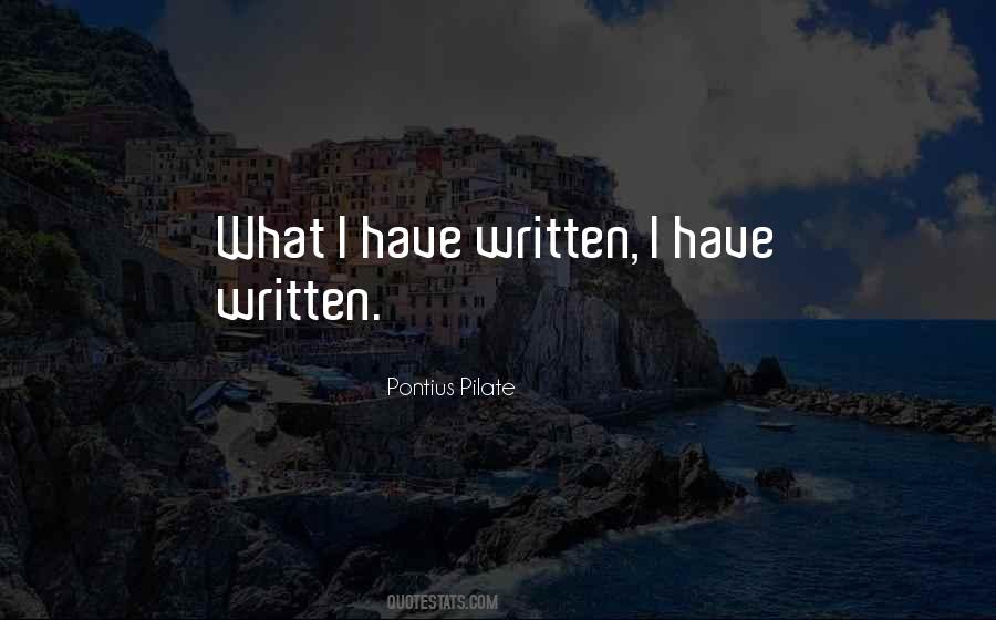 Quotes About Pontius Pilate #1208079