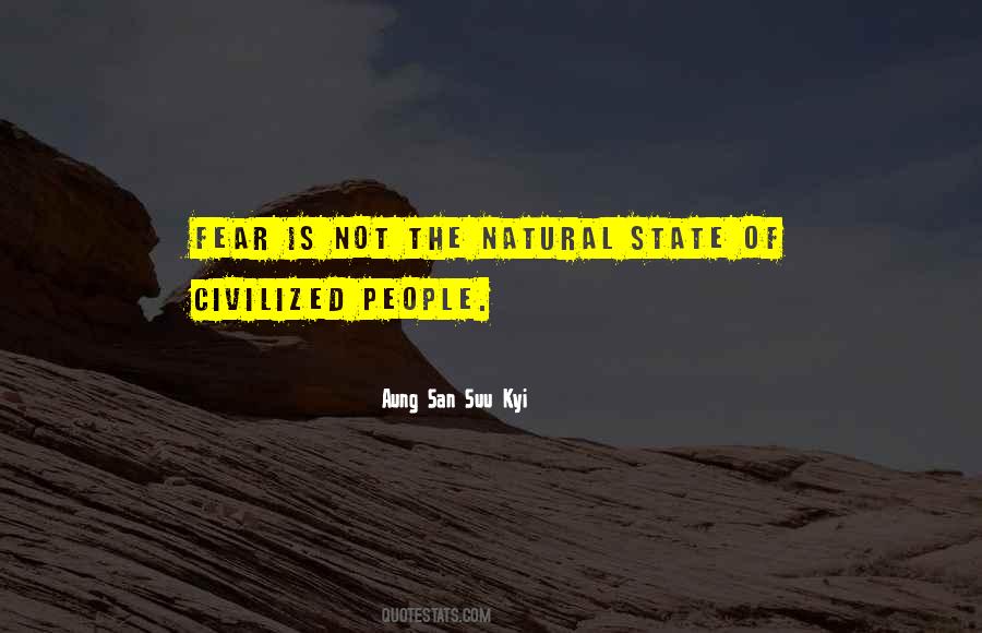 State Of Fear Quotes #606973
