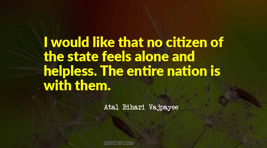 State Of The Nation Quotes #758708