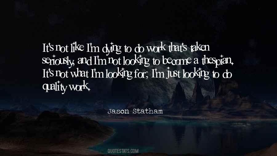 Statham Quotes #1745066