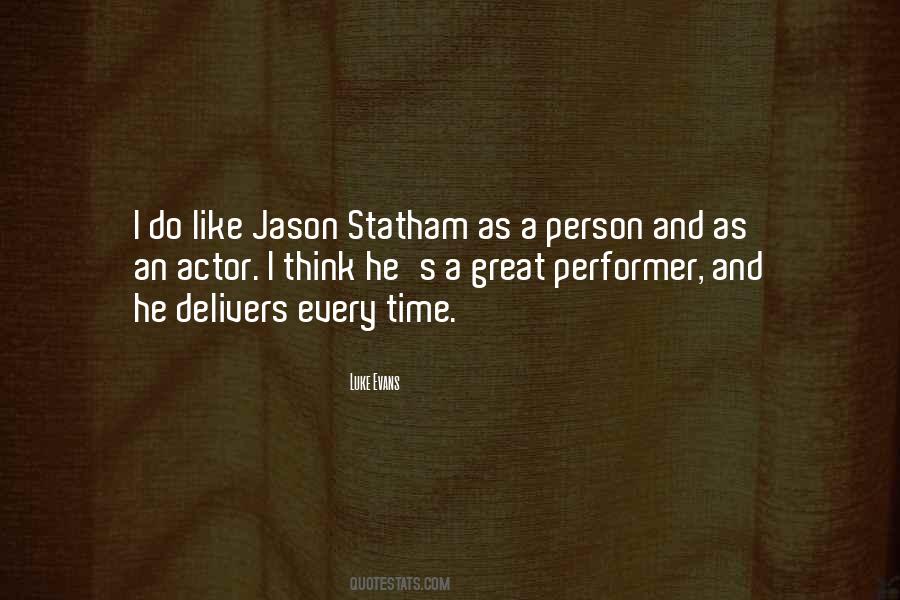 Statham Quotes #838406