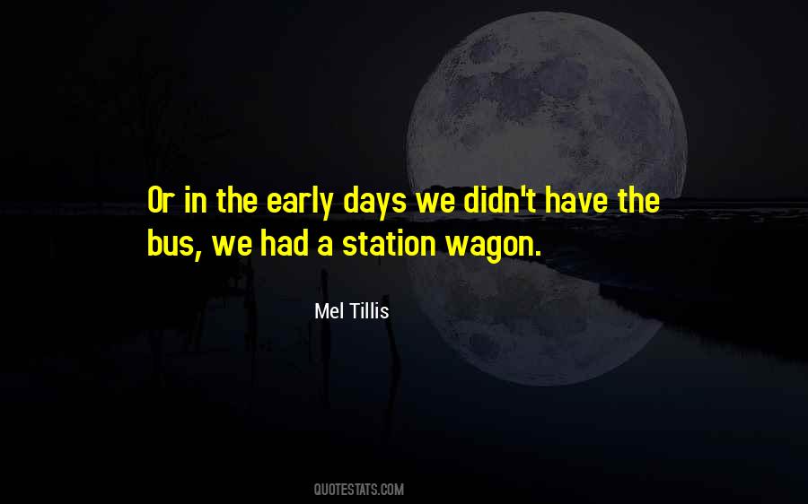 Station Wagon Quotes #987121
