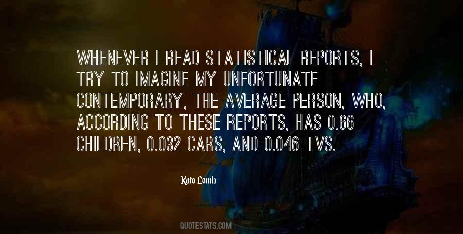 Statistical Quotes #1013404