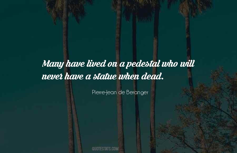 Statue Quotes #1038059