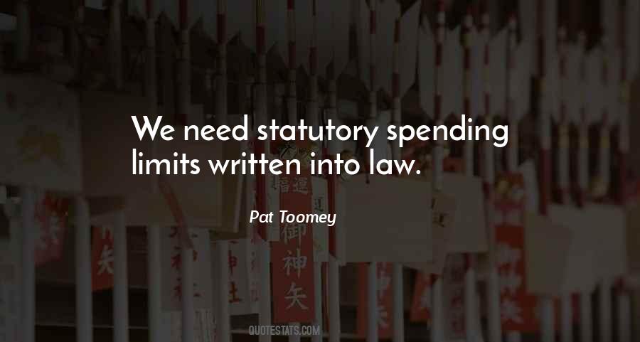 Statutory Law Quotes #736100