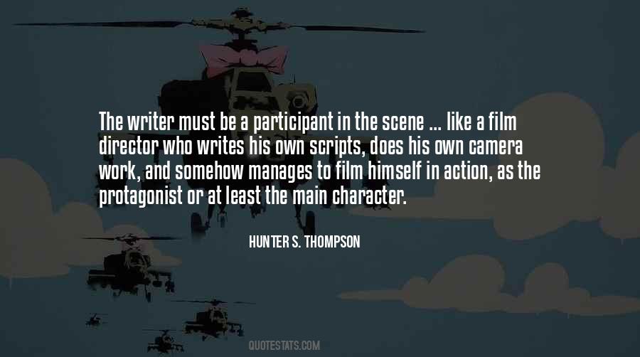 Quotes About Hunter S Thompson #182308