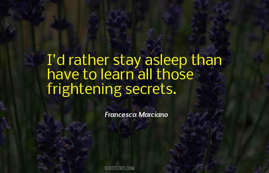 Stay Asleep Quotes #360355