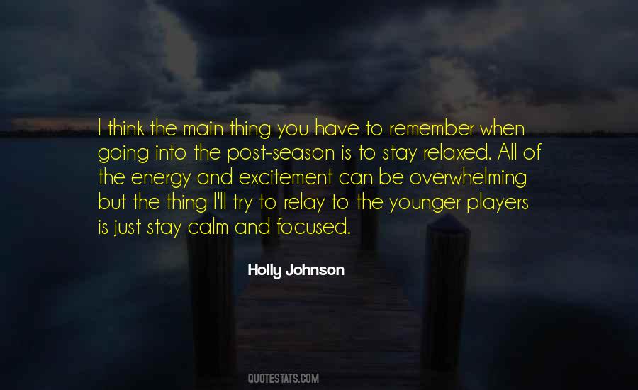 Stay Calm Quotes #1152745