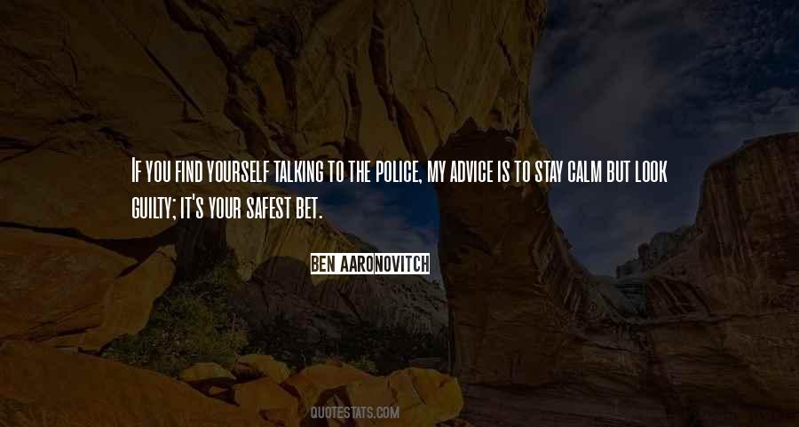 Stay Calm Quotes #918682