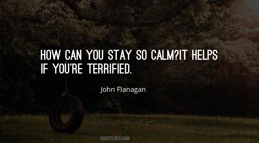 Stay Calm Quotes #921308