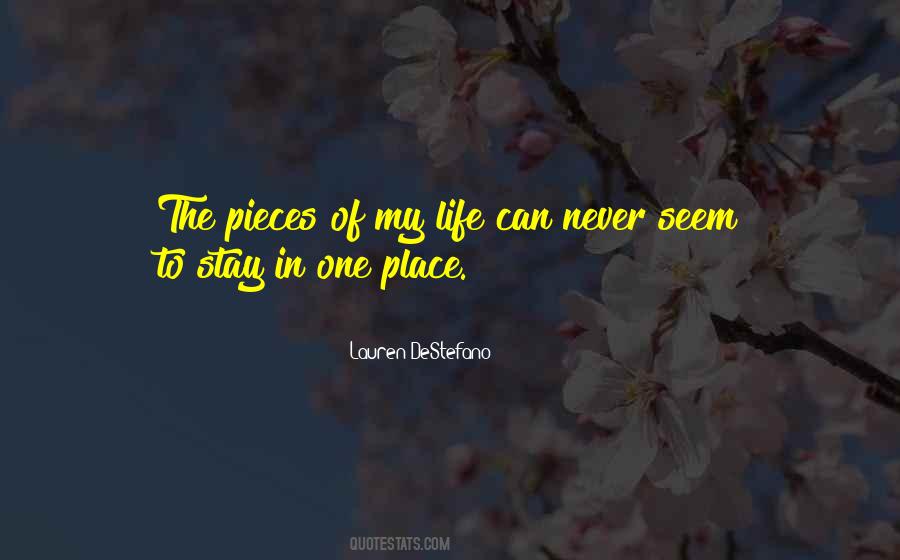 Stay In My Life Quotes #676327