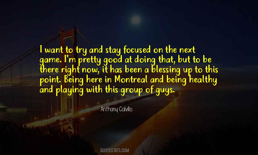 Stay In The Game Quotes #1811132