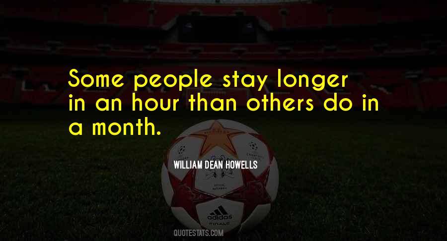 Stay Longer Quotes #1189767
