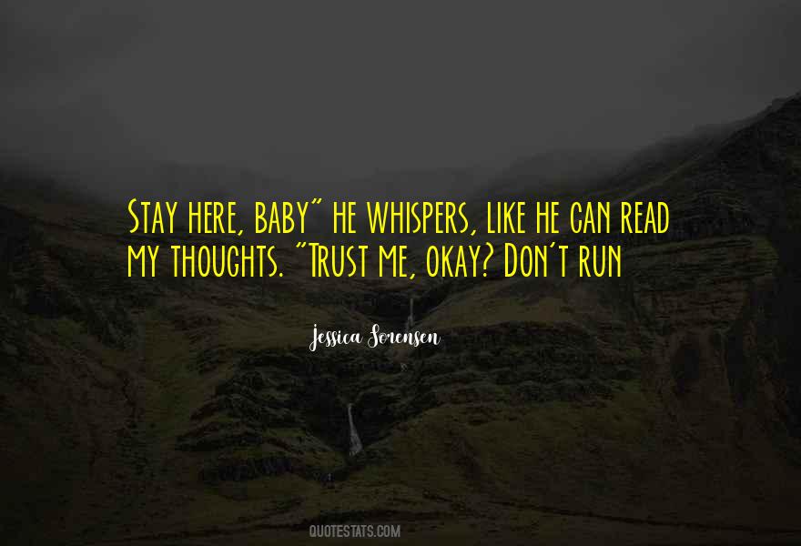 Stay With Me Baby Quotes #234295