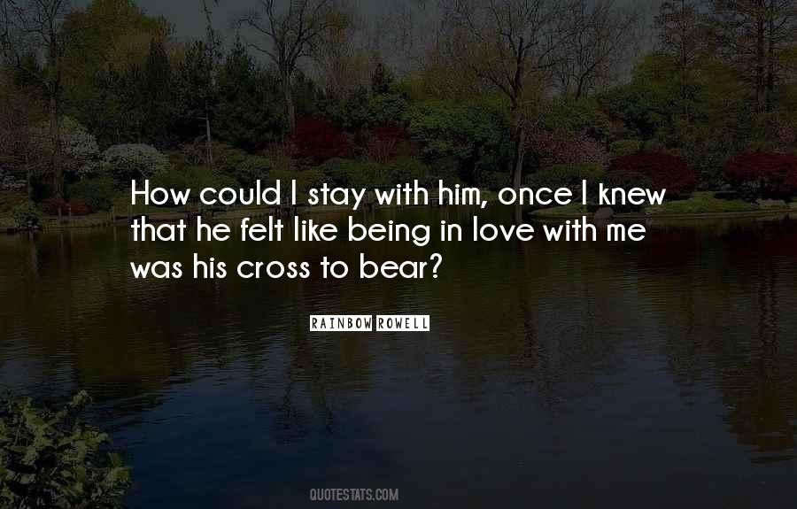 Stay With Me Love Quotes #1141001