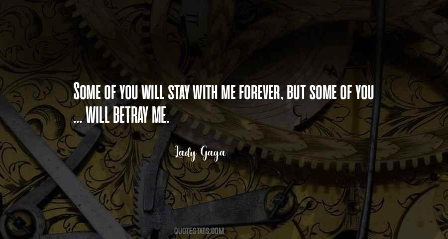 Stay With You Forever Quotes #104978