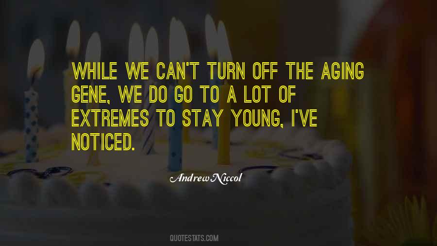 Stay Young Quotes #190704