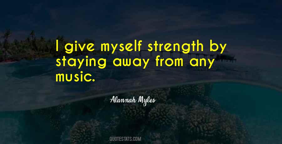 Staying Away Quotes #1006351
