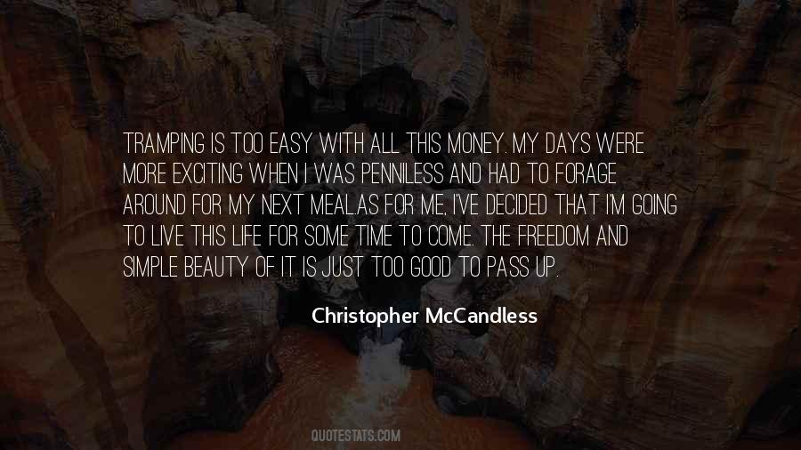 Quotes About Christopher Mccandless #1032922