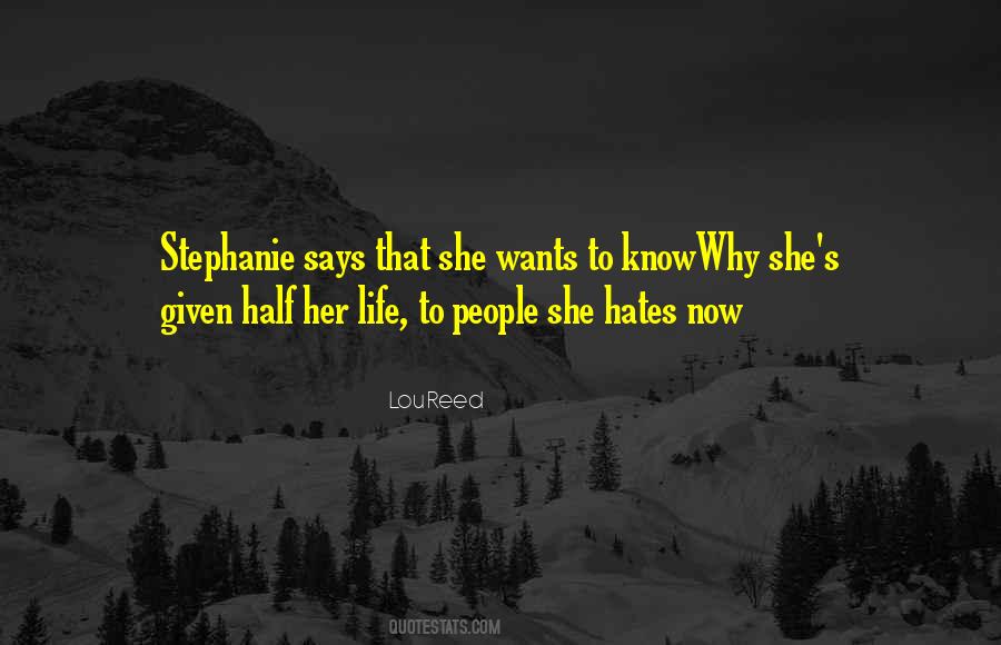 Quotes About Stephanie #1710982